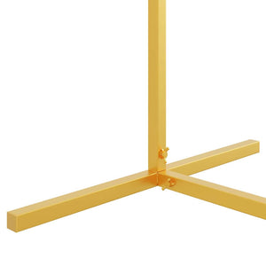 Goldener Hochzeitsbogen Stahl 150x49,5x200cm
