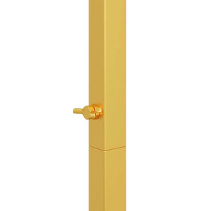 Goldener Hochzeitsbogen Stahl 150x49,5x200cm
