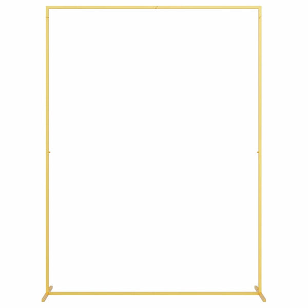 Goldener Hochzeitsbogen Stahl 150x49,5x200cm