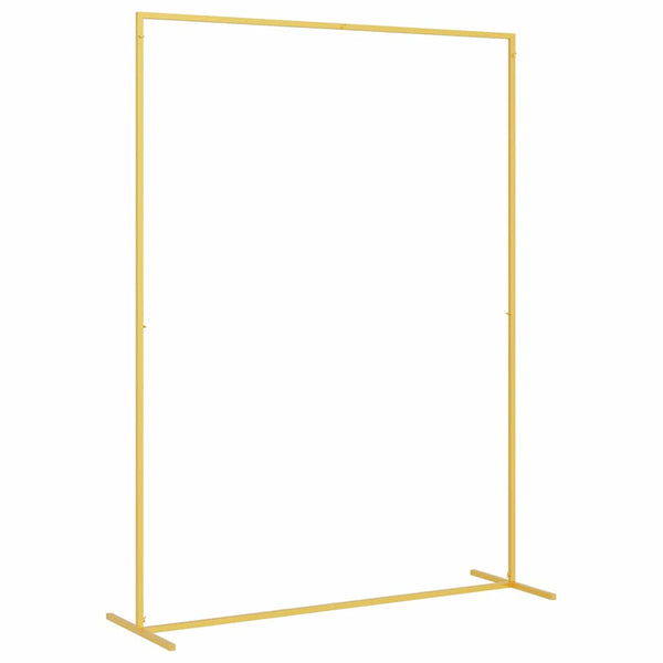 Goldener Hochzeitsbogen Stahl 150x49,5x200cm