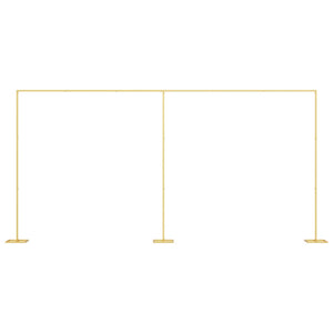 Goldener Hochzeitsbogen 300cm Stahl