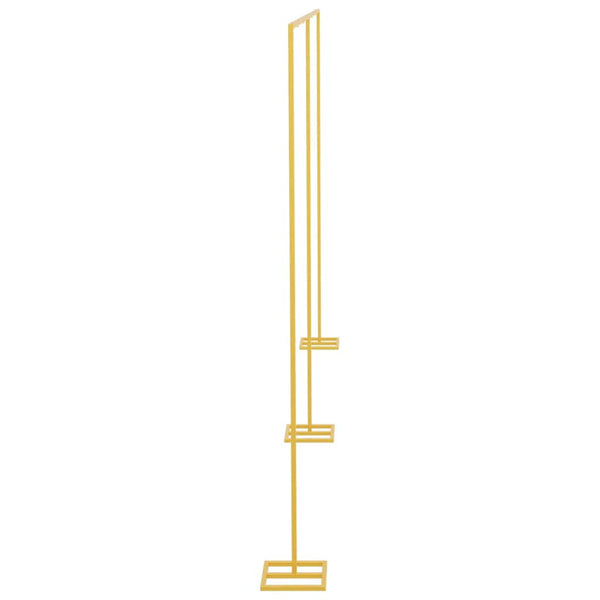 Goldener Hochzeitsbogen 300cm Stahl