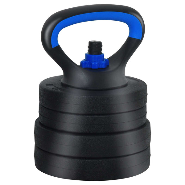 30kg Hantelset 4-in-1, Schwarz/Blau