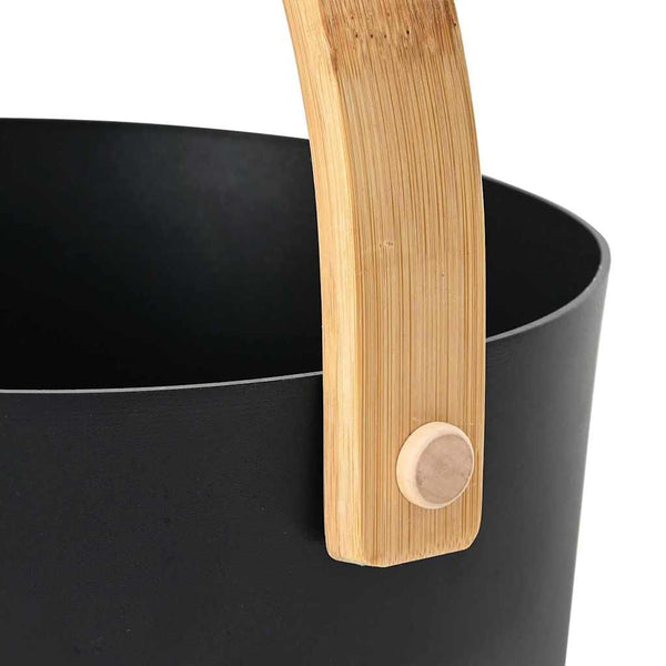 Sauna Zubehör Set, 2-teilig, Schwarz