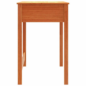 Massivholz Schreibtisch Kiefer 100x50 cm Braun