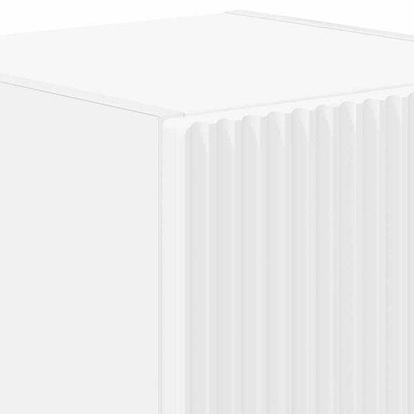 TV-Wandschrank, 2er Set, Weiß