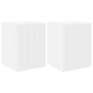 TV-Wandschrank, 2er Set, Weiß