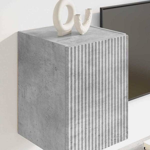 TV-Wandschrank Betonoptik 30x40 cm