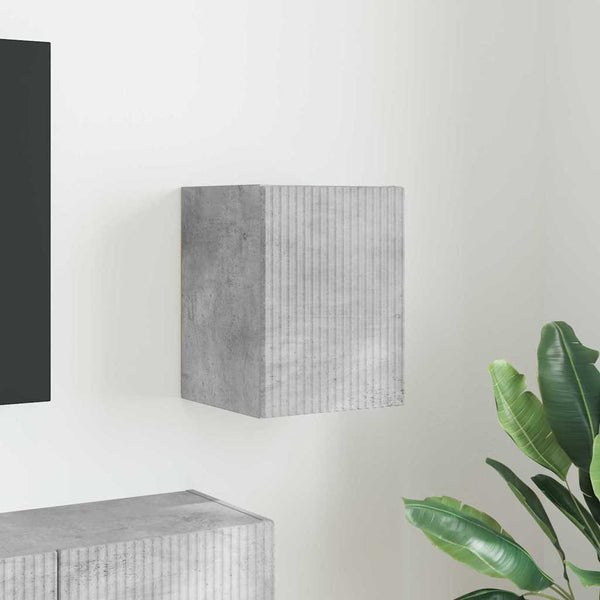 TV-Wandschrank Betonoptik 30x40 cm