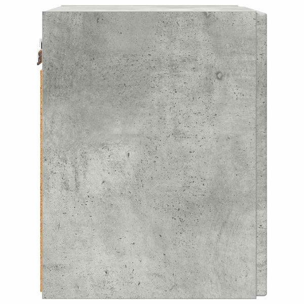 TV-Wandschrank Betonoptik 30x40 cm