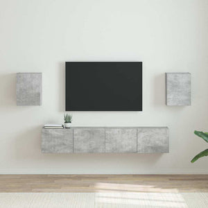 vidaXL Meuble TV mural 2 pcs Chêne sonoma 30 x 31 x 40 cm Aggloméré