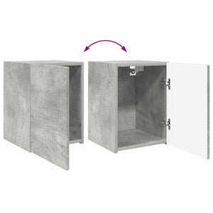 vidaXL Meuble TV mural 2 pcs Chêne sonoma 30 x 31 x 40 cm Aggloméré