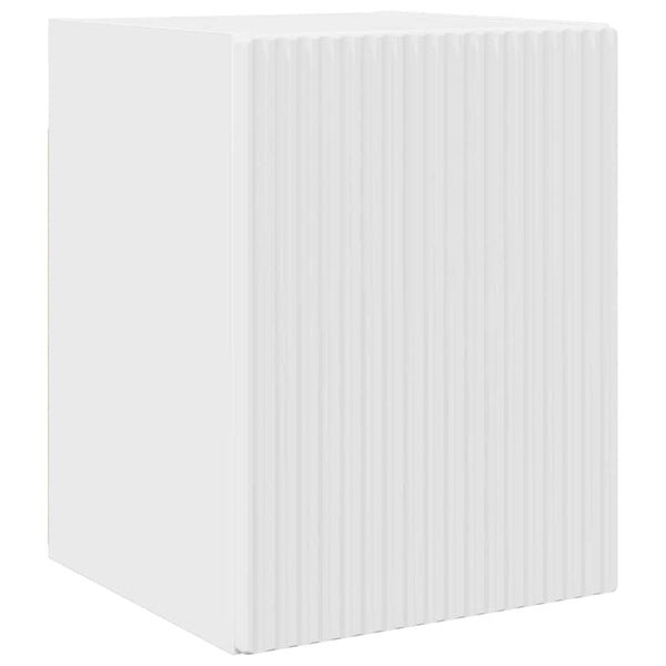 TV-Wandschrank, 2er Set, Weiß Glänzend