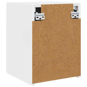 TV-Wandschrank, 2er Set, Weiß Glänzend