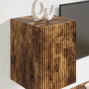 TV-Wandschrank Geräucherte Eiche 30x31x40 cm