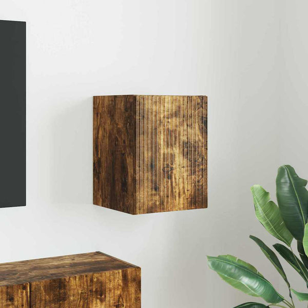 TV-Wandschrank Geräucherte Eiche 30x31x40 cm