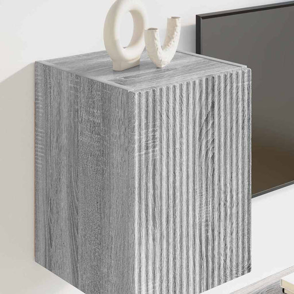 TV-Wandschrank Grau Sonoma 30x40 cm