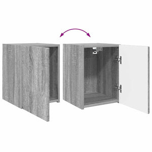 TV-Wandschrank Grau Sonoma 30x40 cm