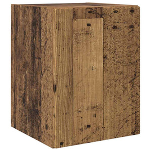 Meuble TV mural vidaXL en bois de récupération 30 x 31 x 40 cm, bois d'ingénierie