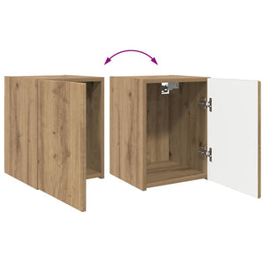 TV-Wandschrank Eiche 30x40 cm