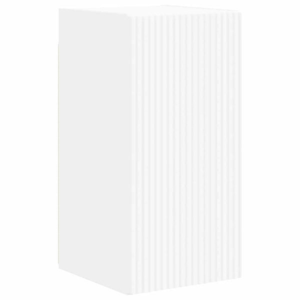 Weiße TV-Wandschränke, 2er-Set