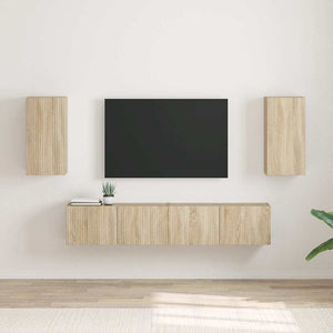 TV-Wandschrank Sonoma 2er Set