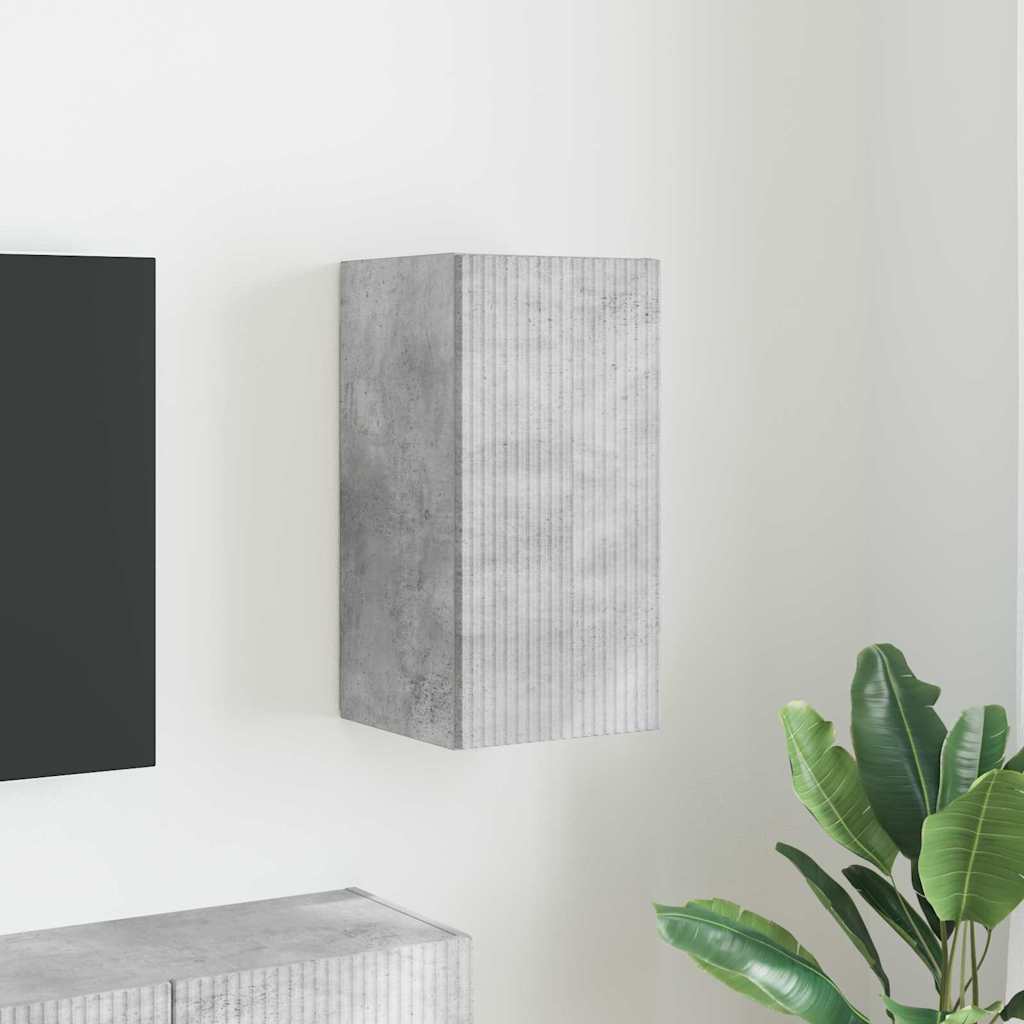 TV-Wandschrank Betonoptik 30x60 cm