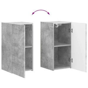 TV-Wandschrank Betonoptik 30x60 cm