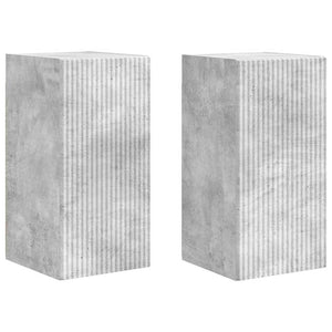 vidaXL Meuble TV mural 2 pcs Chêne sonoma 30 x 31 x 60 cm Aggloméré