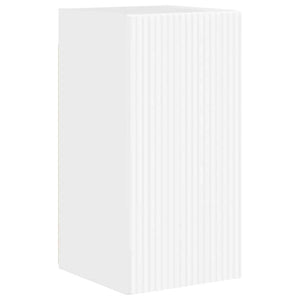 TV-Wandschrank Weiß Glänzend 30x60 cm