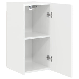 TV-Wandschrank, 2er Set, Weiß Glänzend