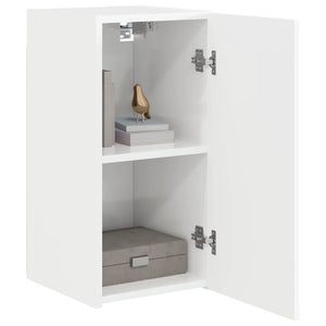 TV-Wandschrank, 2er Set, Weiß Glänzend
