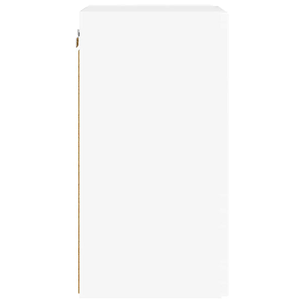 TV-Wandschrank, 2er Set, Weiß Glänzend