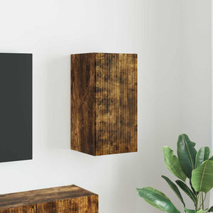 TV-Wandschrank Geräucherte Eiche 30x60 cm