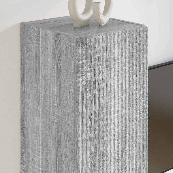 TV-Wandschrank, Grau Sonoma, 30x60 cm