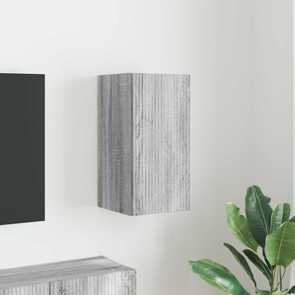 TV-Wandschrank, Grau Sonoma, 30x60 cm