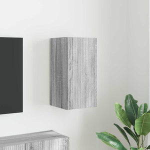 TV-Wandschrank, Grau Sonoma, 30x60 cm