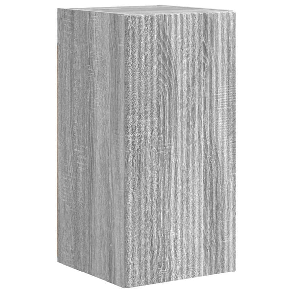 TV-Wandschrank, Grau Sonoma, 30x60 cm