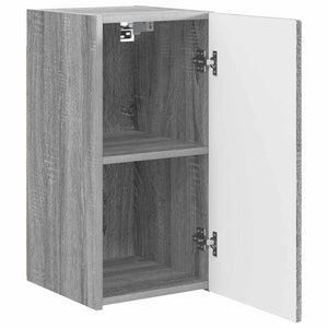 TV-Wandschrank, Grau Sonoma, 30x60 cm