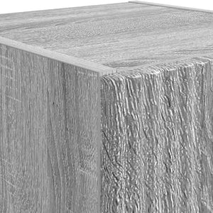 TV-Wandschrank Set Grau Sonoma 2-teilig