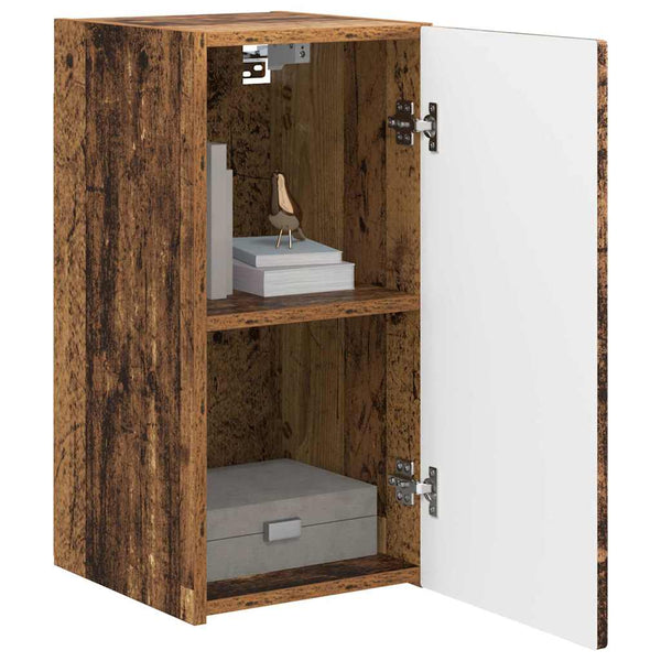 TV-Wandschrank 2er Set Altholz