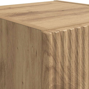 TV-Wandschrank Set Eiche 30x60 cm