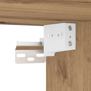 TV-Wandschrank Set Eiche 30x60 cm