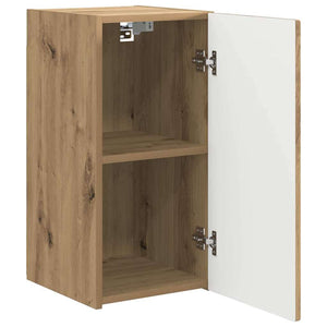 TV-Wandschrank Set Eiche 30x60 cm