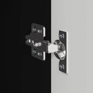 TV-Wandschrank Schwarz Holzwerkstoff 2er-Set