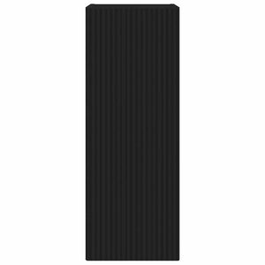 TV-Wandschrank Schwarz Holzwerkstoff 2er-Set