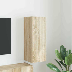 TV-Wandschrank Sonoma Eiche 30x80 cm