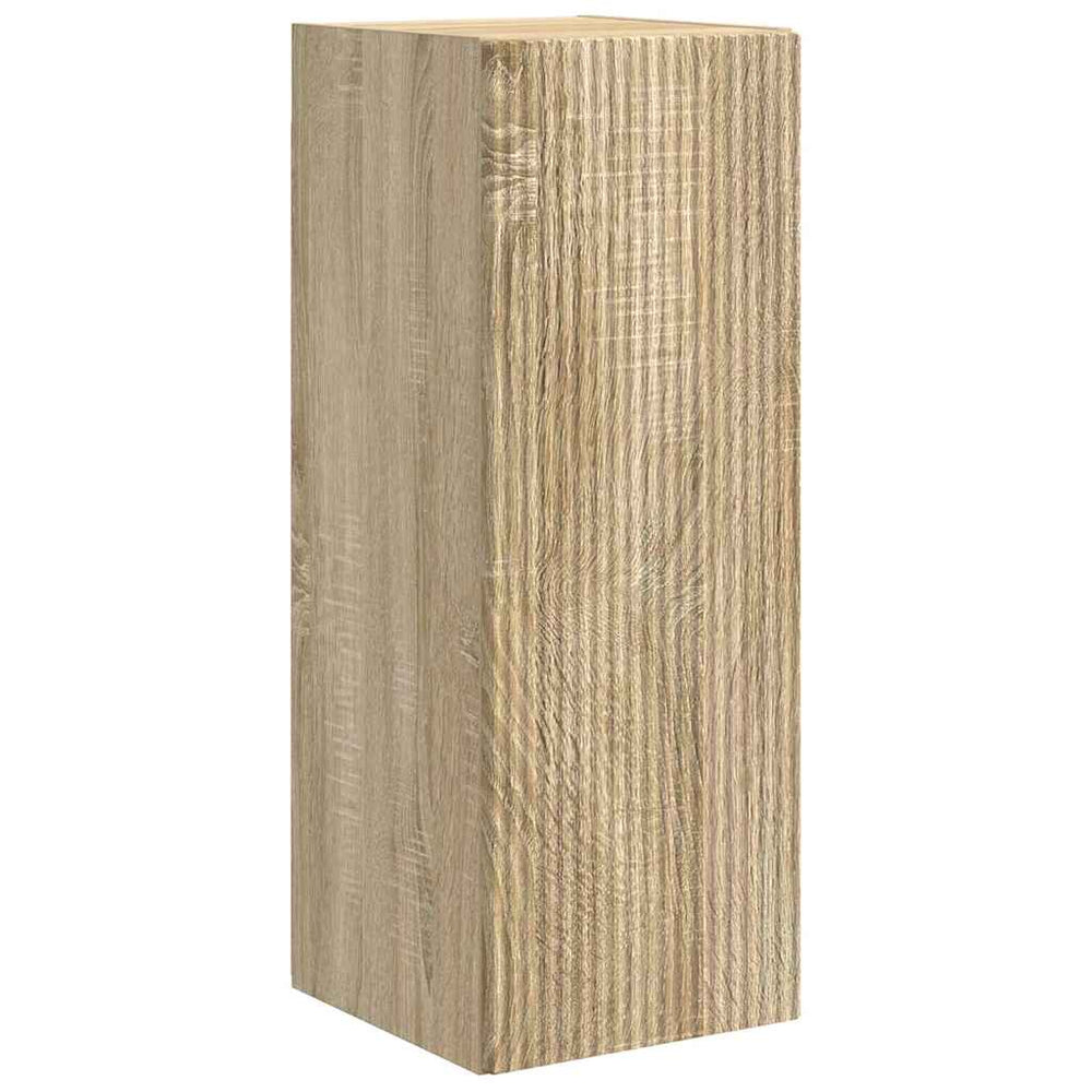 Meuble TV mural vidaXL Sonoma 30 x 31 x 80 cm en bois d'ingénierie