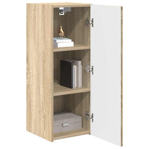 TV-Wandschrank Sonoma Holzwerkstoff 2er-Set