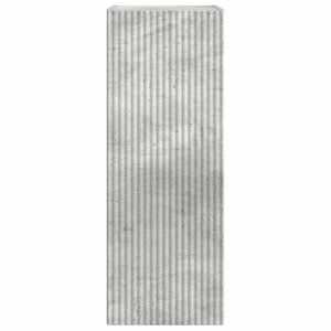 vidaXL Meuble TV mural 2 pcs Béton 30 x 31 x 80 cm Bois d'ingénierie